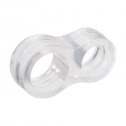 Tope de silicona para manivela de puerta 18x14mm 2uds.