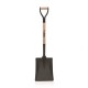 Pala cuadrada con mango de madera VIPQCM Vito