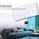 Plastonda decorativa 3mm 50x100cm Tuscany