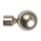 Terminal esférico de metal plata 22mm 2uds. TD22