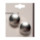 Terminal tope de metal plata 22mm 2uds. TD22