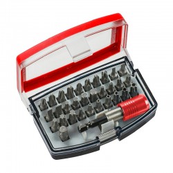 Set de 31 puntas + portapuntas de acero cromo vanadio