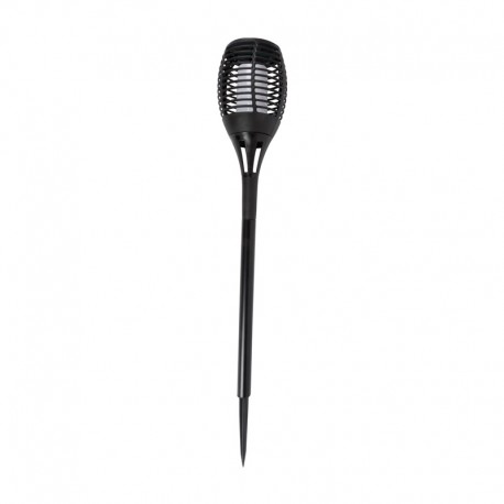 Baliza solar LED con efecto llama 9x59cm