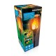Baliza solar LED con efecto llama 9x59cm