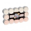 Pack de velas de cera aroma vainilla 3,5h 30uds.