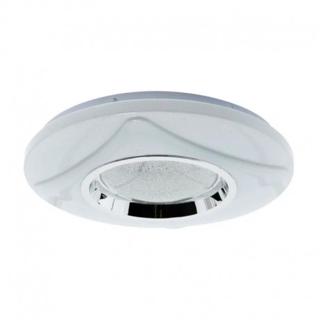 Plafón LED redondo blanco 38,5cm 40W CCT Remo