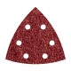 Hojas adhesivas abrasivas GR40/60/80/120/180 para madera/metal 20uds.