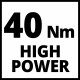 Taladro atornillador inalámbrico 18V TE-CD 18/40 Li-BL-Solo Einhell