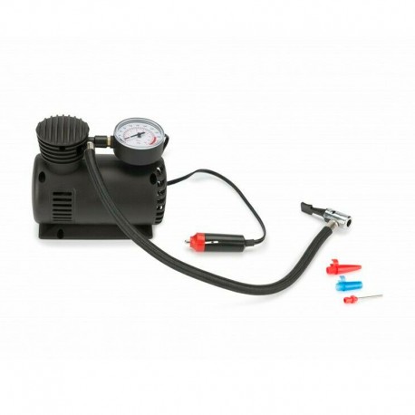 Minicompresor de aire 12V con accesorios