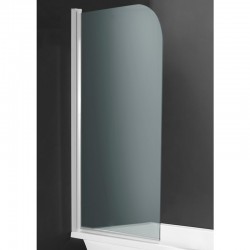 Mampara de baño cromo transparente Nora