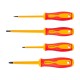 Set de 4 destornilladores ranurado 3x100mm y 5x125mm / Phillips 0x75mm y 2x100mm