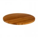 Bandeja de bambú giratoria 35x3cm
