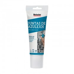 Masilla blanca para juntas de azulejos 200ml Beissier
