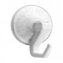 Colgador ventosa con gancho articulado de plástico 42mm 2uds.