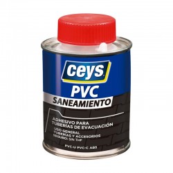 Adhesivo para tuberías de evacuación 250ml Ceys