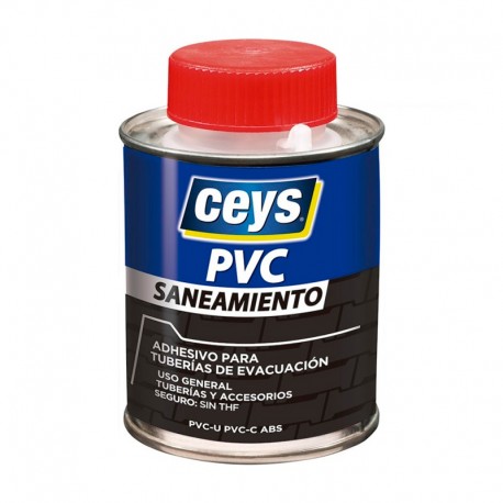 Adhesivo para tuberías de evacuación 250ml Ceys
