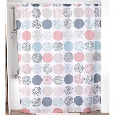 Cortina de baño de poliéster 180x200cm Gaia
