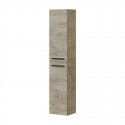 Columna de baño suspendida con 2 puertas roble alaska Athena