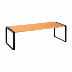 Estante de madera/metal para vajilla 50,5x18x15cm