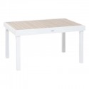 Mesa de aluminio extensible Piazza 135-270