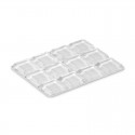 Gotas autoadhesivas protectoras 12,7x12,7x3mm 12uds.