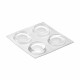 Gotas autoadhesivas protectoras 19x4mm 4uds.