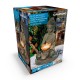 Figura solar Buda con flor de loto