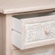 Aparador de MDF/madera de paulownia con 2 puertas y 2 cajones Ina