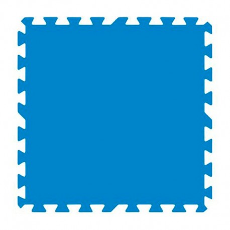 Protector de fondo azul 50x50cm 4,5mm 9uds. para piscina Gre