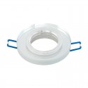 Aro empotrable redondo cristal GU10 Solna
