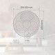 Ventilador de pared con mando 50W 43cm