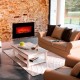 Chimenea eléctrica decorativa LED 1800W Memphis