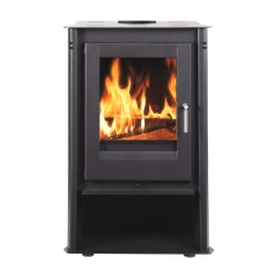 Estufa de leña con leñero 5,5kW S800 Metlor