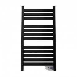 Toallero eléctrico de pared negro 500W Cecotec