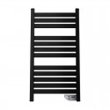Toallero eléctrico de pared negro 500W Cecotec