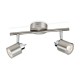 Regleta de 2 focos cromo GU10 35W Meranti Philips