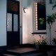 Aplique exterior de aluminio negro E27 42W Kiskadee Philips