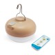Bombilla portátil LED recargable blanca/beige 9W Cherry