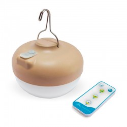 Bombilla portátil LED recargable blanca/beige 9W Cherry