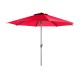 Parasol de aluminio Loompa 3 metros rosa