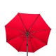 Parasol de aluminio Loompa 3 metros rosa