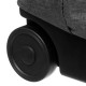 Carro bolsa de compra plegable gris 30L
