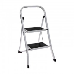 Taburete de acero 2 peldaños Slim