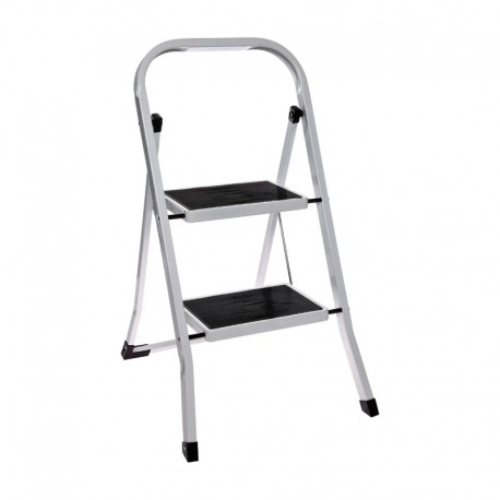 Taburete de acero 2 peldaños Slim