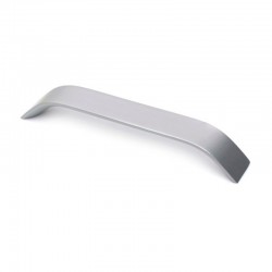 Tirador asa de aluminio cromo mate 160mm