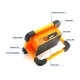 Foco proyector solar LED con batería recargable 30W 6000K