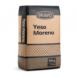 Yeso moreno 17kg Bravo