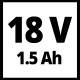 Taladro atornillador inalámbrico 18V sin batería TC-CD 18/35 Li-Solo Einhell