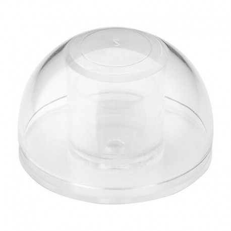 Tope adhesivo flexible transparente para puerta 2uds.