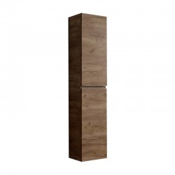 Columna de baño suspendida Kotor tabaco 35cm 2 puertas